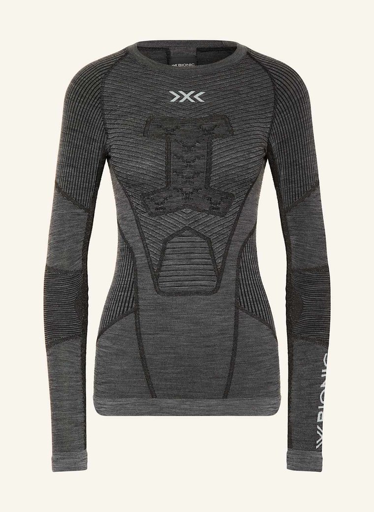 X-Bionic Koszulka Funkcyjna Symbio Merino Z Wełny Merino grau