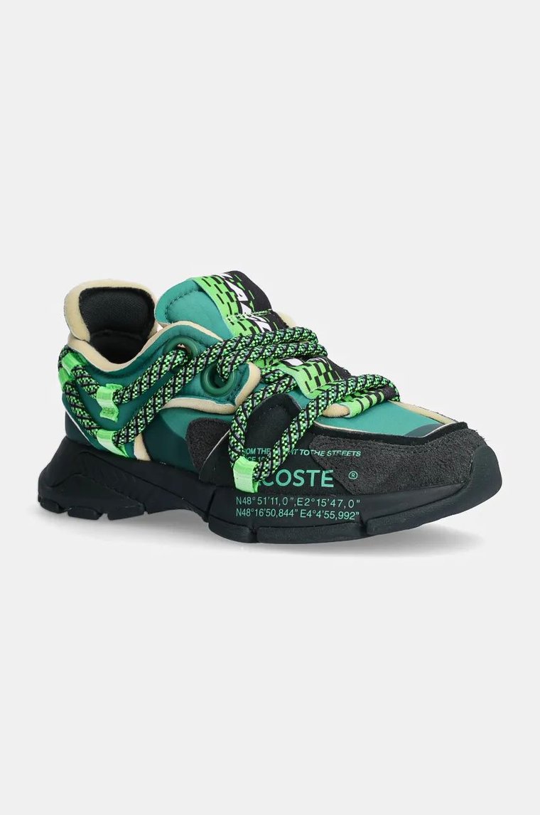 Lacoste sneakersy L003 Active Runway kolor zielony 48SFA0076