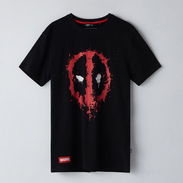 Cropp - Koszulka Deadpool - Czarny