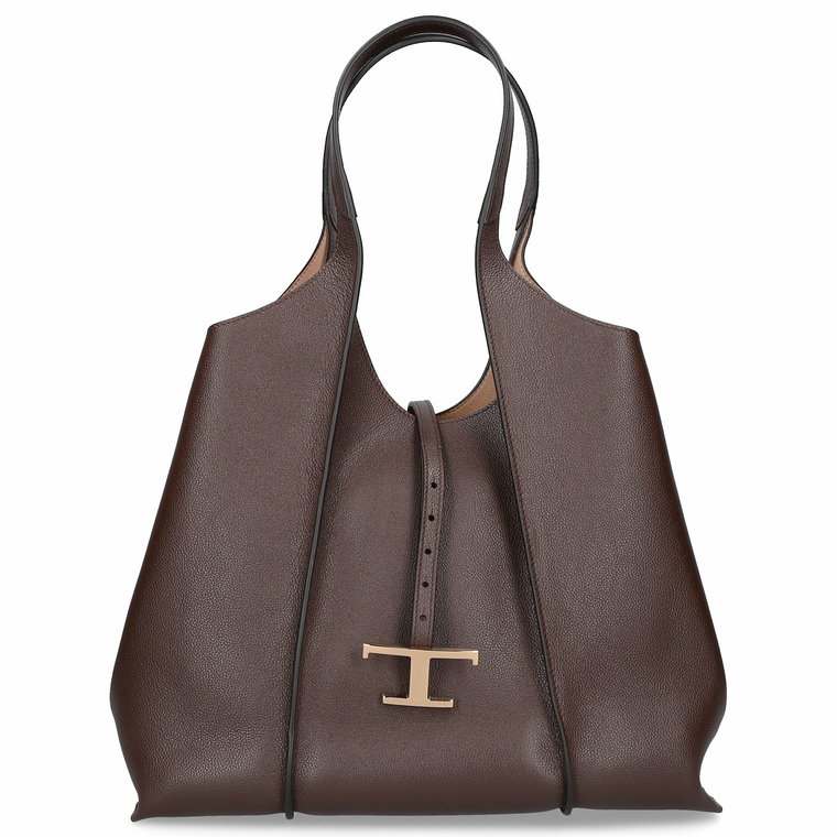 Tod's Shopper T TIMELESS ze skóry cielęcej