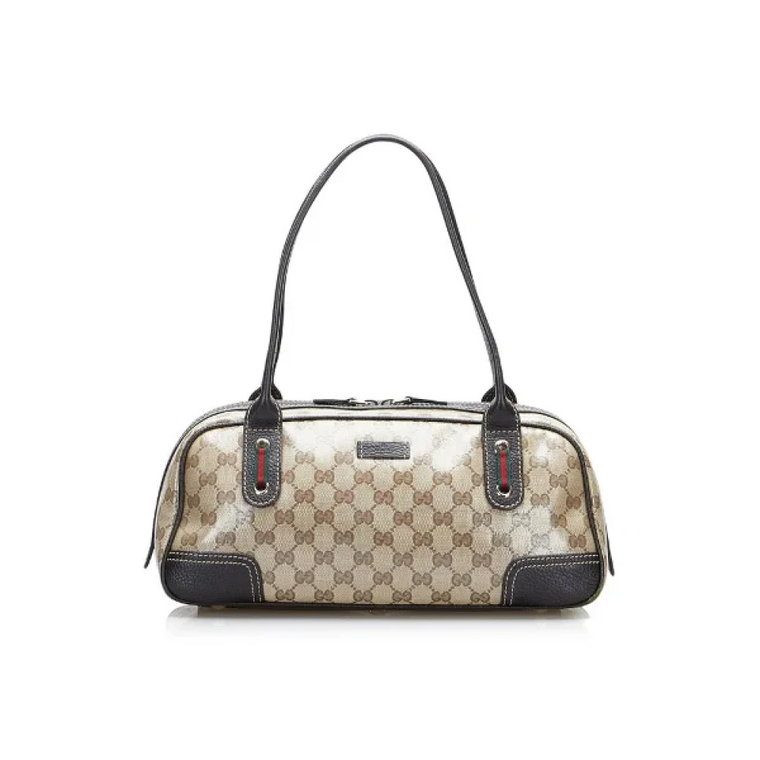 Pre-owned Canvas handbags Gucci Vintage