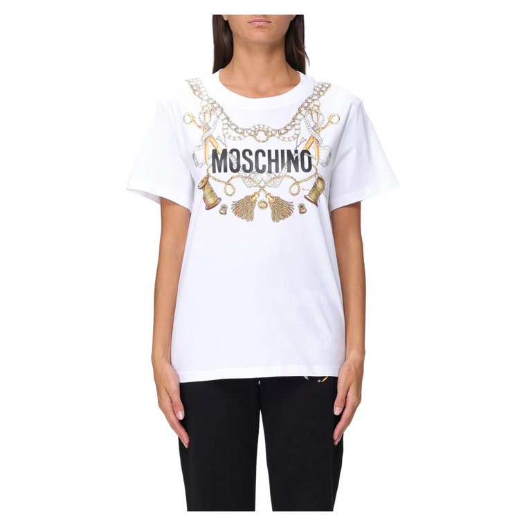 Klasyczny T-Shirt Moschino