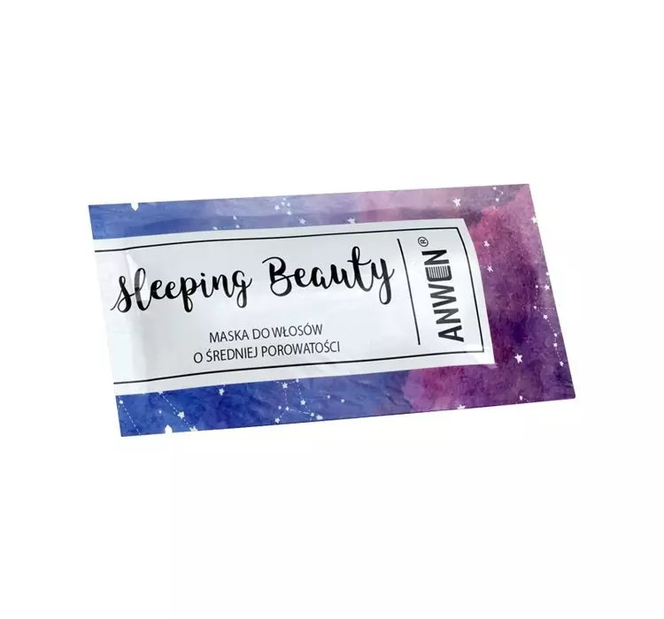 ANWEN SLEEPING BEAUTY MASKA NOCNA DO WŁOSÓW O ŚREDNIEJ POROWATOŚCI 10ML TRAVEL SIZE