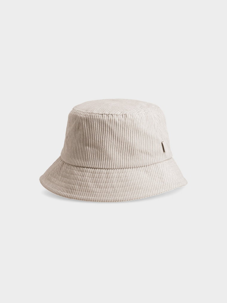 Kapelusz bucket hat sztruksowy damski