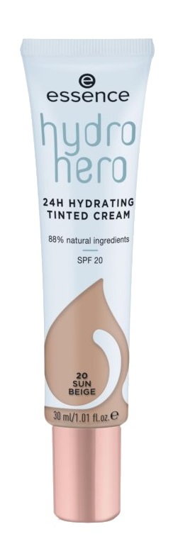 Essence Hydro Hero 24h Hydrating Tinted Cream 20 Sun Beige 30 ml