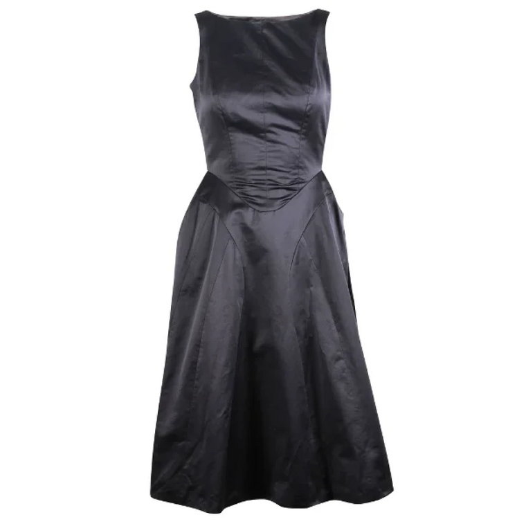 Pre-owned Cotton dresses Yves Saint Laurent Vintage