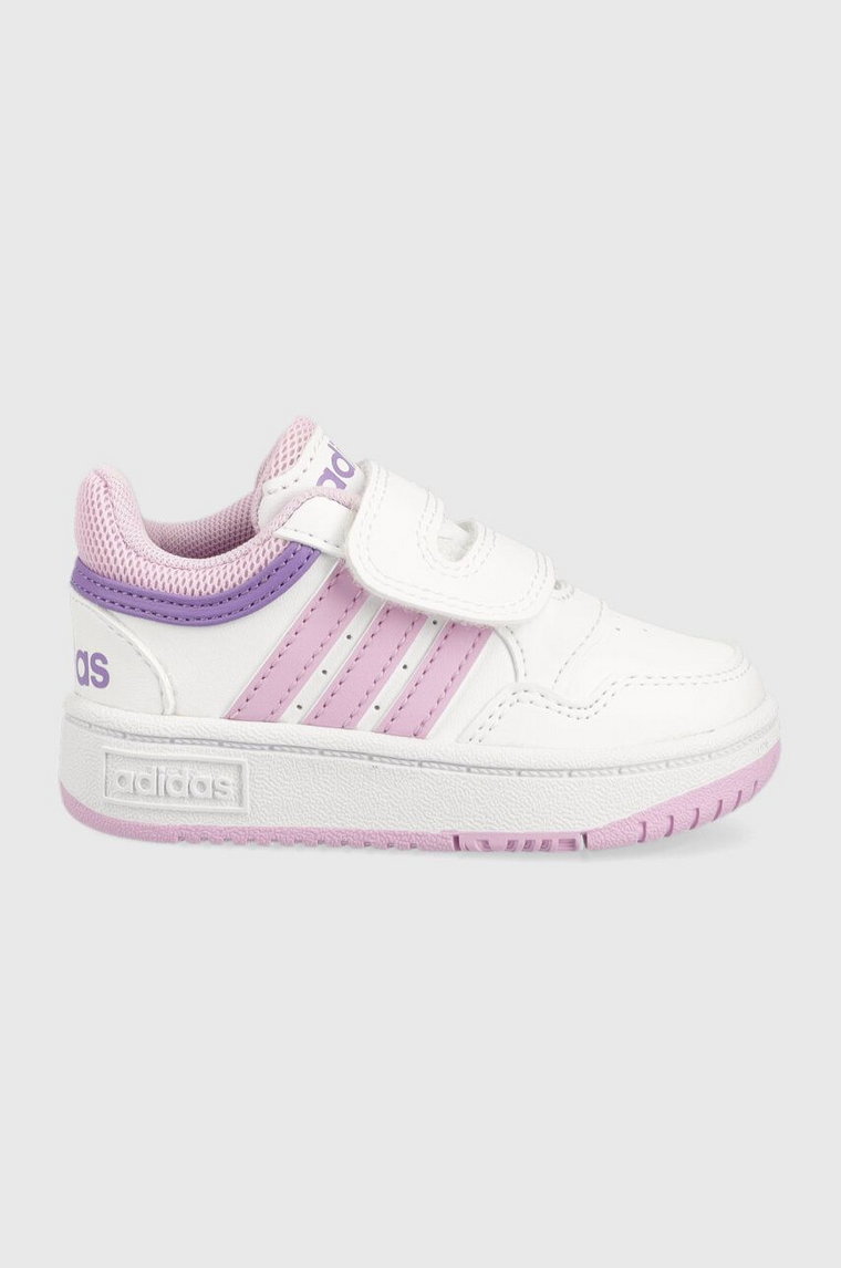 adidas Originals sneakersy dziecięce HOOPS 3.0 CF I kolor biały