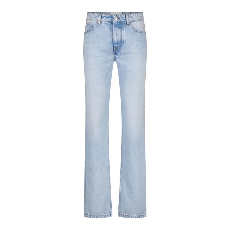 Klasyczne Straight-Fit Jeans Ami Paris