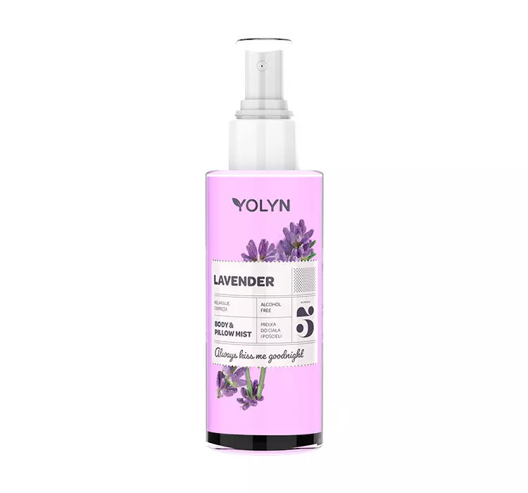 YOLYN MGIEŁKA DO CIAŁA I POŚCIELI LAVENDER 200ML