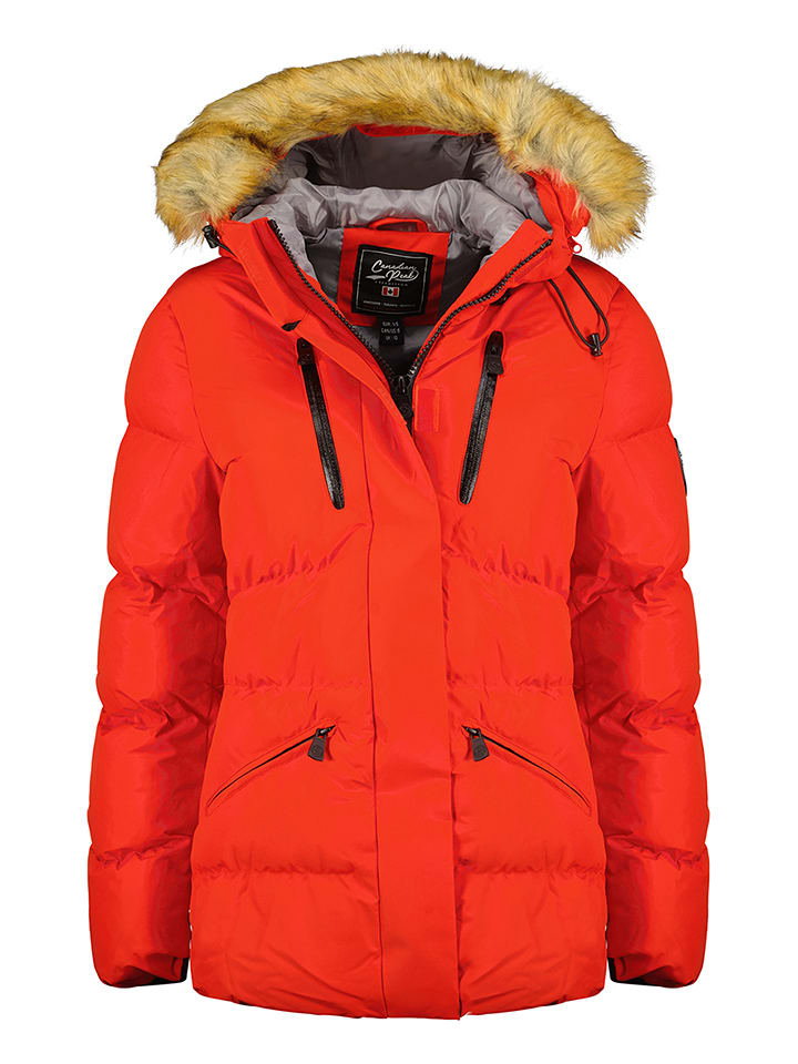 Canadian Peak Parka w kolorze czerwonym