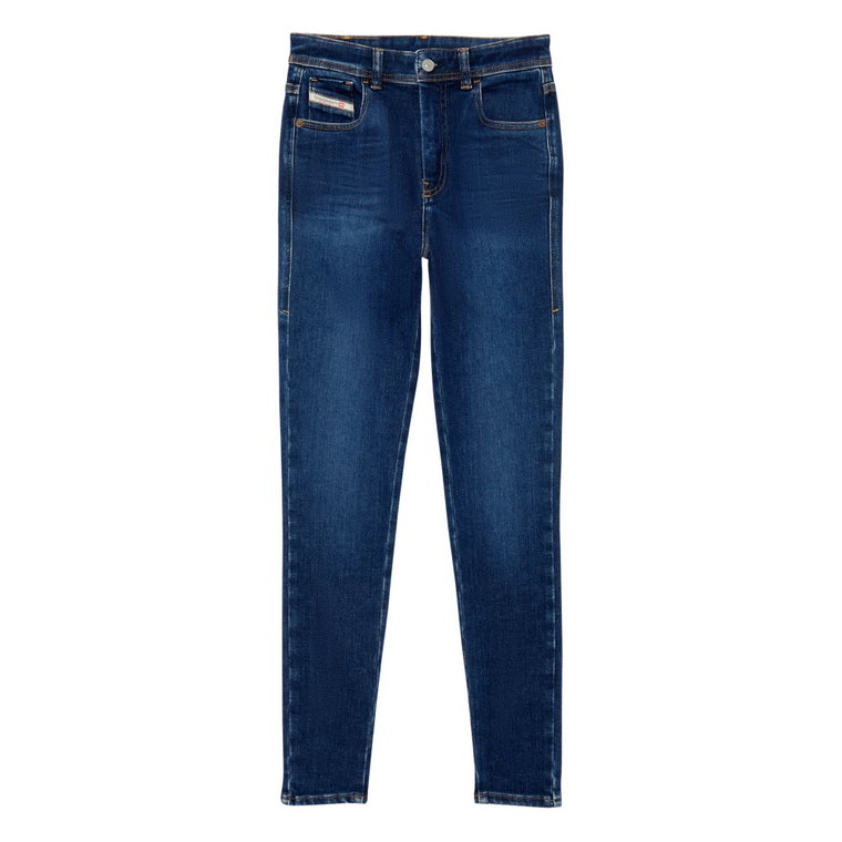 Wysoki Stan Super Skinny Jeans Diesel