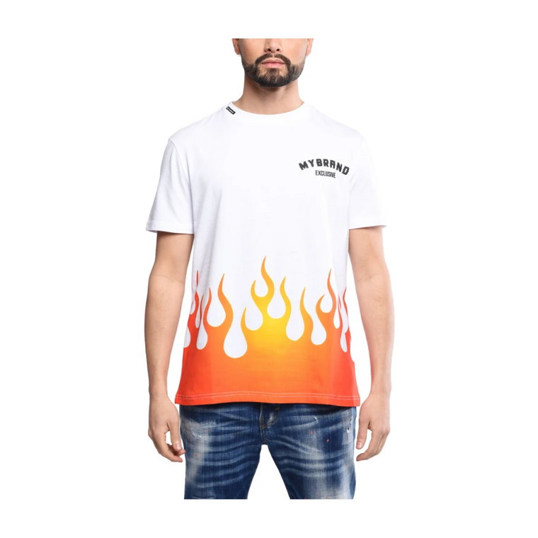 Fire T-Shirt Biały My Brand