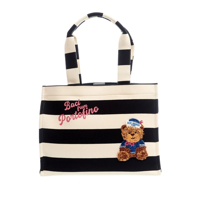 Czarna Torba Teddy Tote Rue Madam