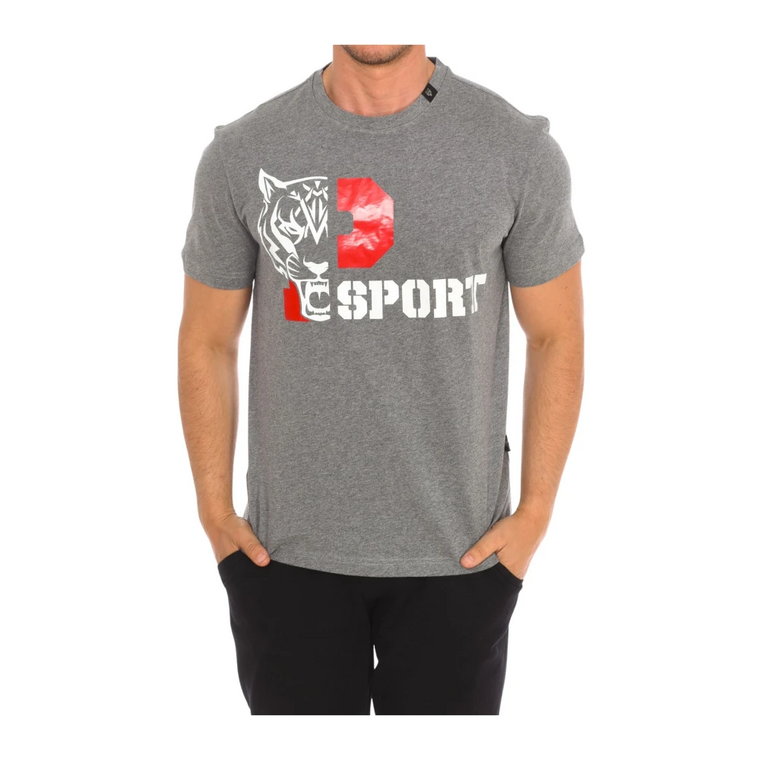 T-shirt z krótkim rękawem z nadrukiem marki Plein Sport