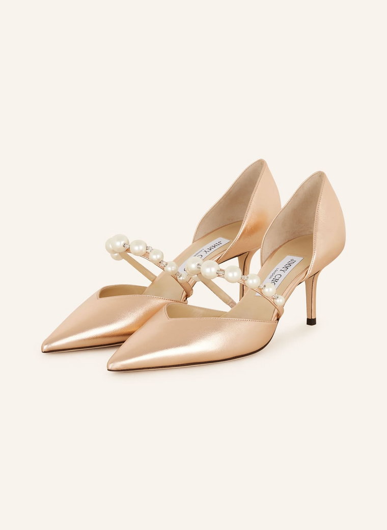 Jimmy Choo Czółenka Aurelie 65 rosegold