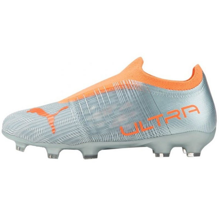 Buty piłkarskie Puma Ultra 3.4 FG/AG Jr 106738 01 wielokolorowe odcienie szarości