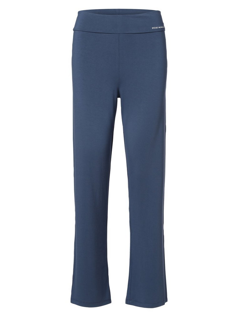 Marie Lund - Damskie spodnie od piżamy, niebieski