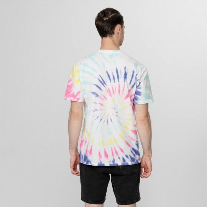 Męski t-shirt tie-dye VANS DROP V SPIRAL TIE RAINBOW