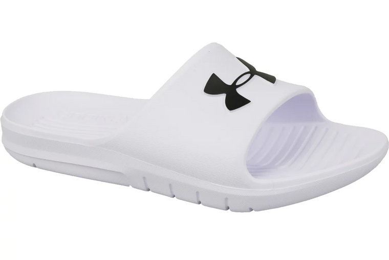 Under Armour Core PTH Slides 3021286-100, Męskie, Białe, klapki, syntetyk, rozmiar: 36