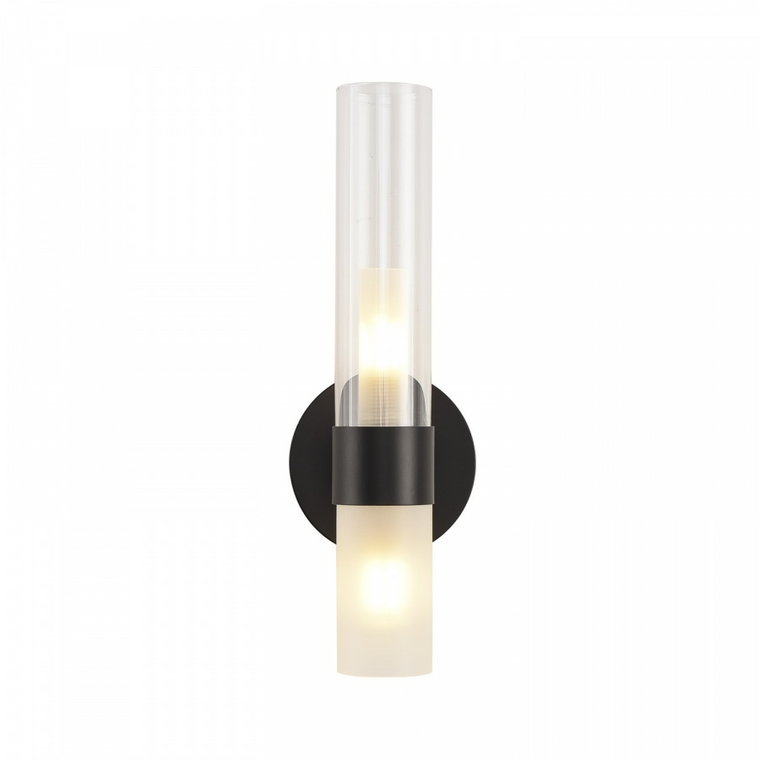 Lampa ścienna candela czarna 31 cm kod: DN1505-1 black