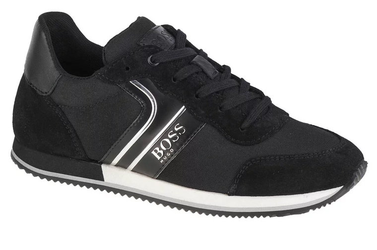 BOSS Trainers J29282-09B, Dla chłopca, Czarne, buty sneakers, tkanina, rozmiar: 31