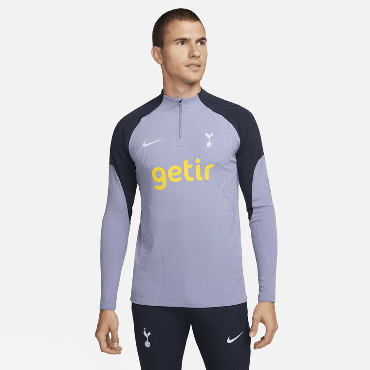 Męska treningowa koszulka piłkarska z dzianiny Nike Dri-FIT ADV Tottenham Hotspur Strike Elite - Fiolet