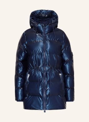 Rains Kurtka Pikowana Alta Puffer Parka blau