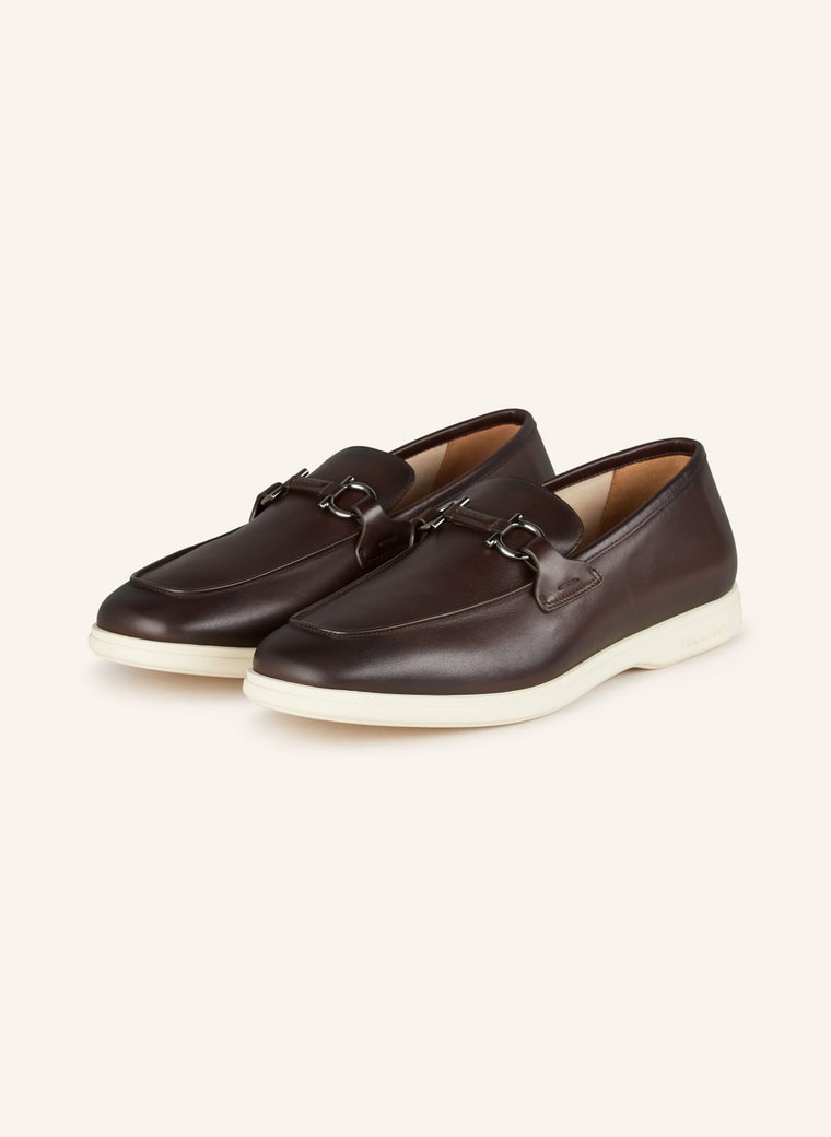 Ferragamo Loafersy Cosimo braun