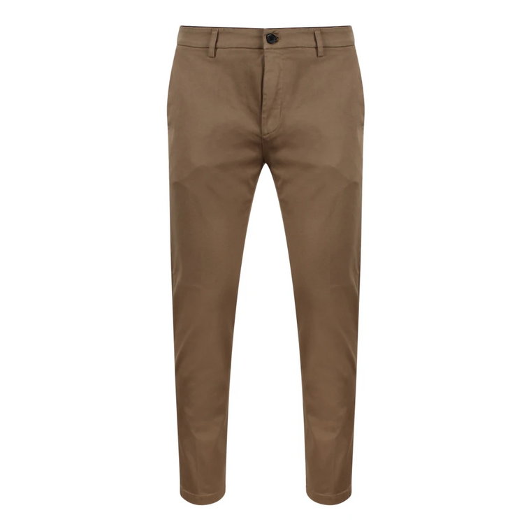 Spodnie Slim Fit Chino Crop Department Five