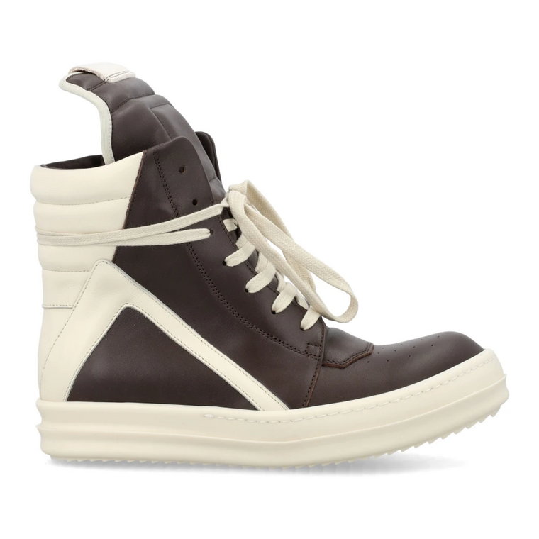 Geobasket Sneakers Brązowy/Mleczny/Mleczny Aw23 Rick Owens