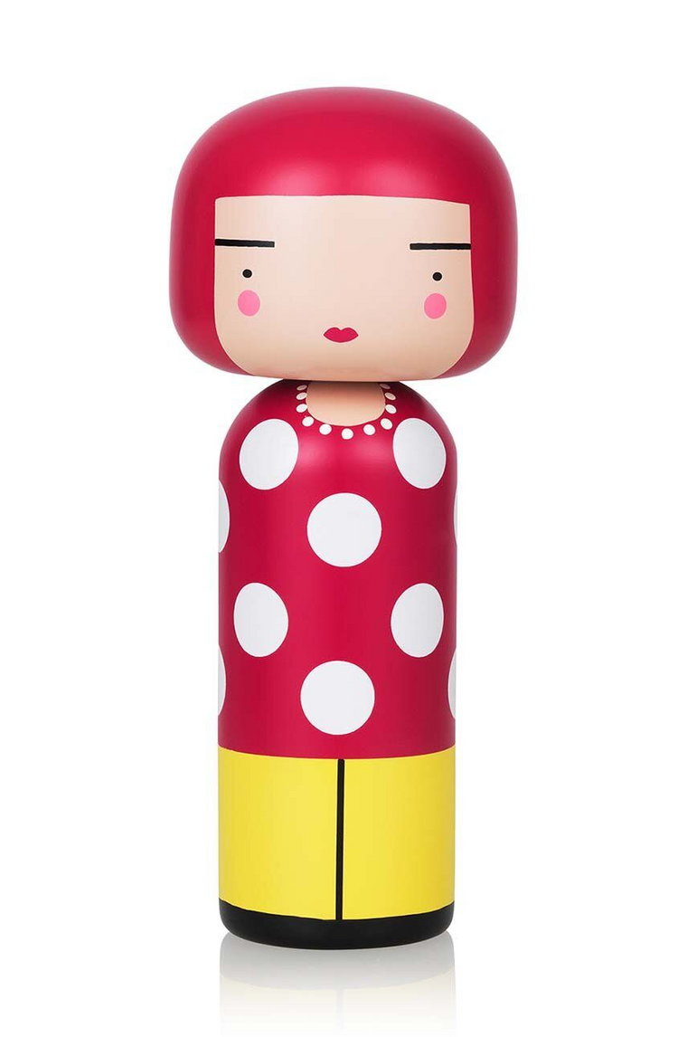 Lucie Kaas lalka kokeshi Dot Alder Wood