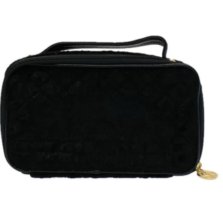 Pre-owned Velvet clutches Versace Pre-owned