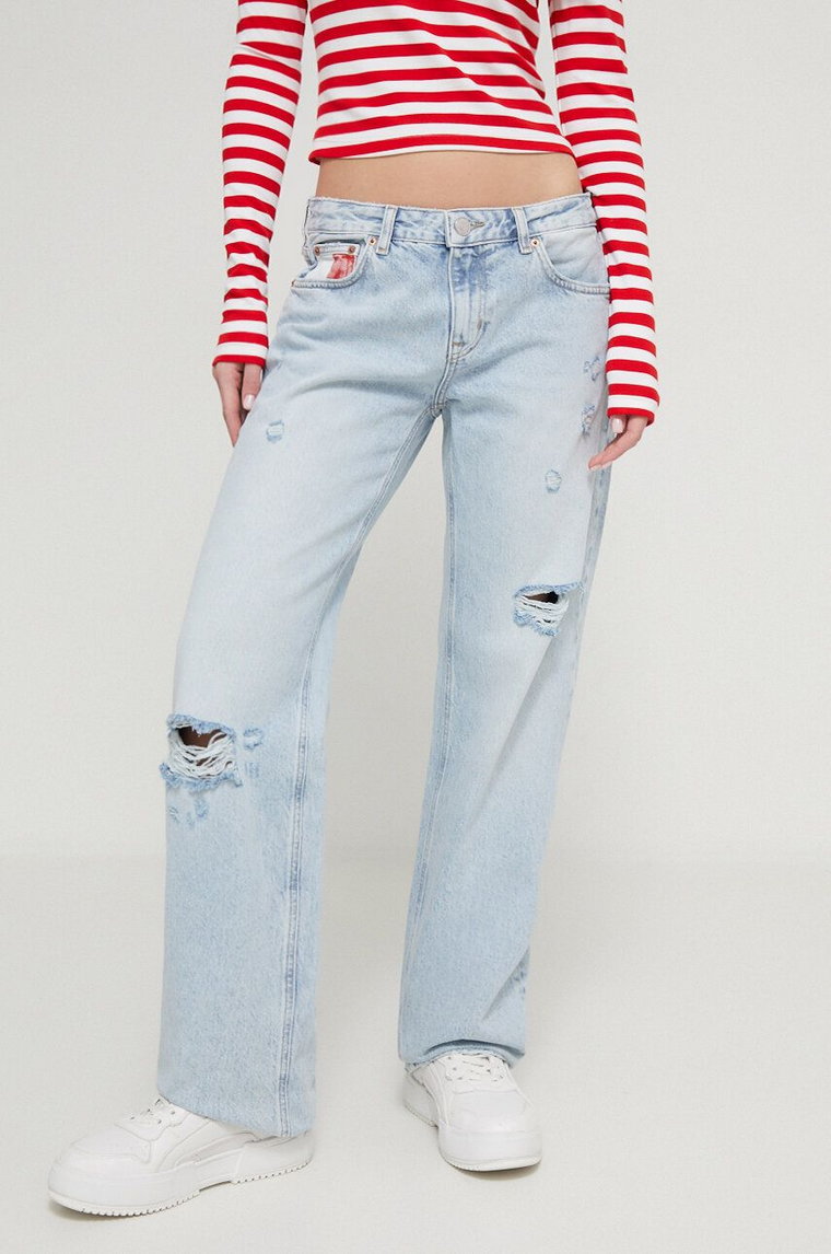 Tommy Jeans jeansy damskie high waist