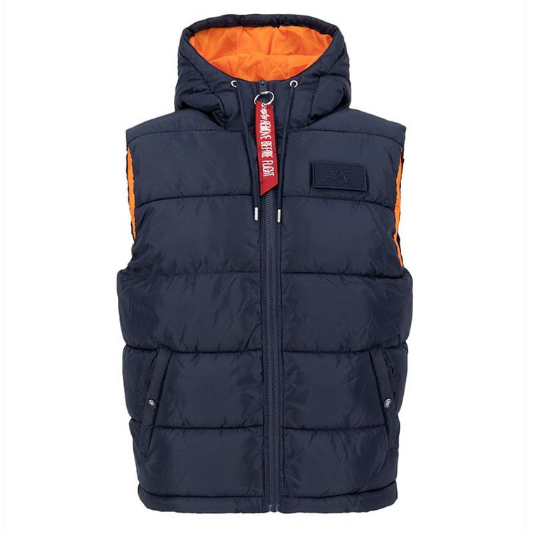 Bezrękawnik Alpha Industries Puffer Vest FD 11811007 - granatowy