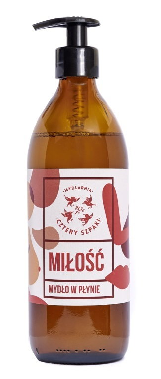 4Szpaki Mydło w płynie Miłość 500 ml