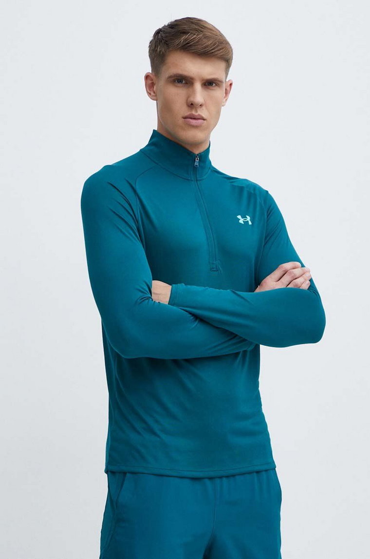 Under Armour bluza treningowa Tech 2.0 kolor zielony melanżowa