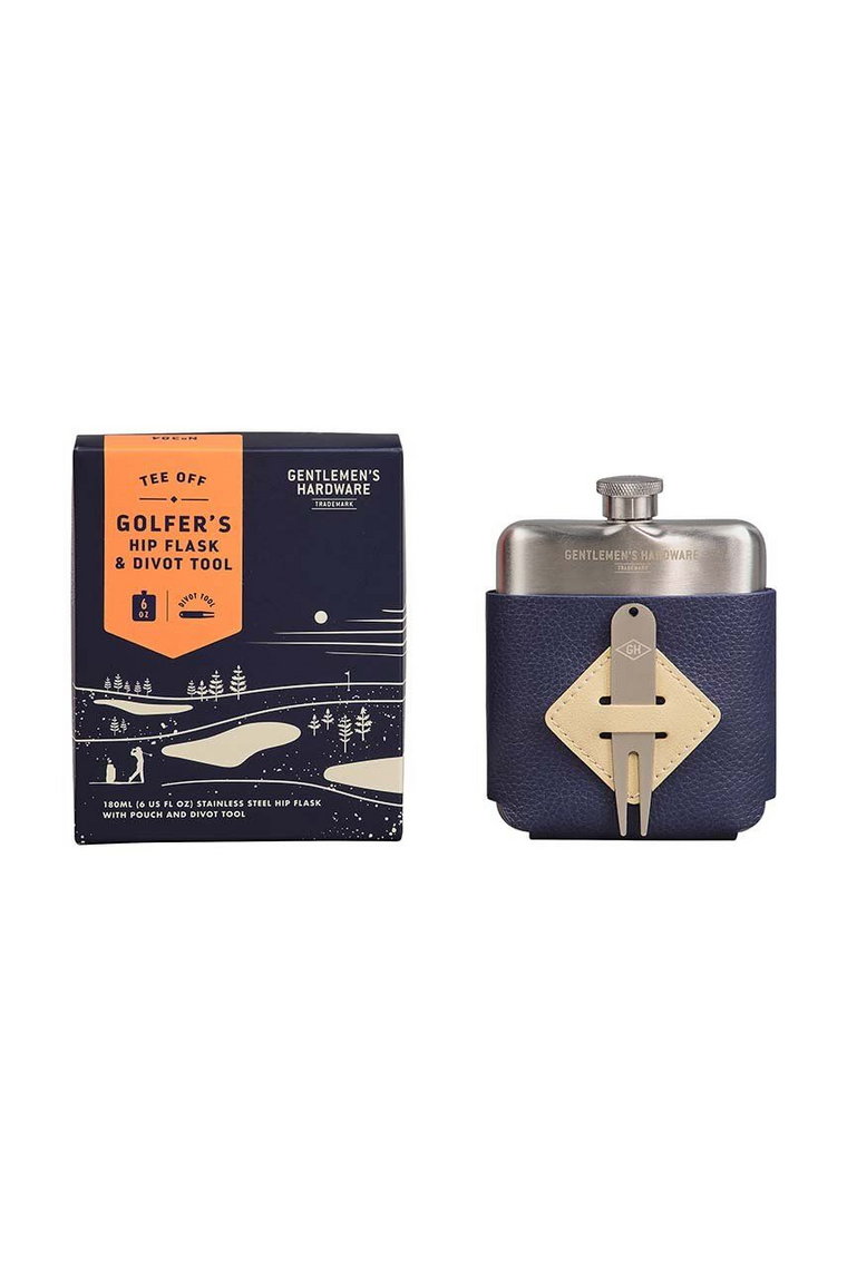 Gentlemen's Hardware piersiówka Golfers Hip Flask & Divot Tool