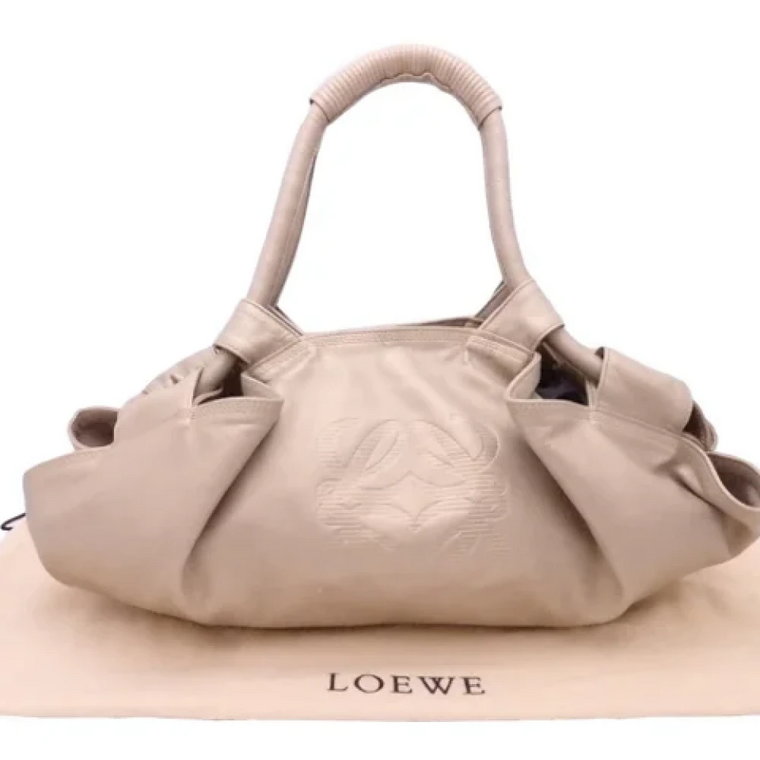 Pre-owned Leather handbags Loewe Pre-owned