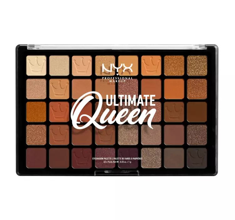 NYX PROFESSIONAL MAKEUP ULTIMATE QUEEN PALETA CIENI DO POWIEK 40G