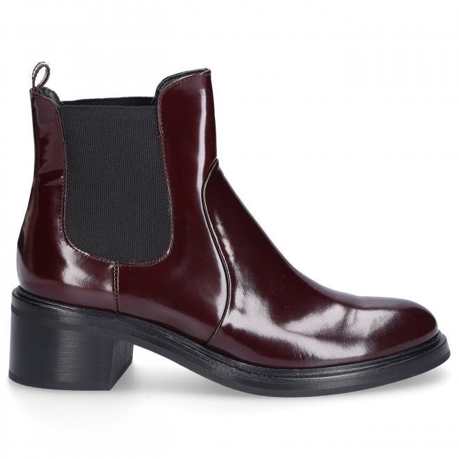 AGL Attilio Giusti Leombruni Chelsea Boots D764502 skóra lakierowana