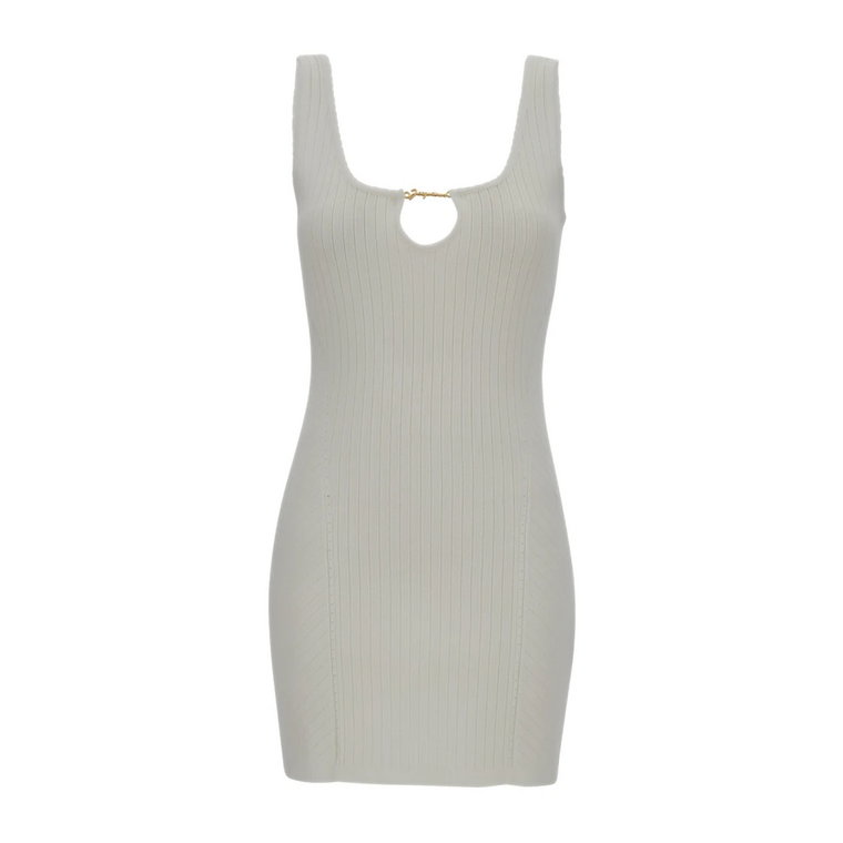Biała Mini Sukienka - Kolekcja Sierra Jacquemus
