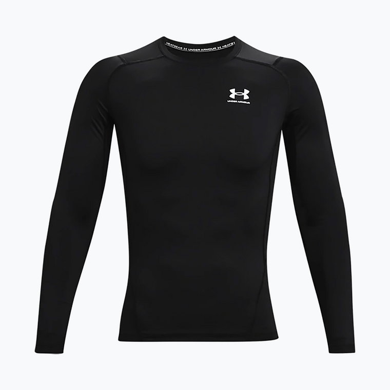 Longsleeve treningowy męski Under Armour HG Armour Comp black/white | WYSYŁKA W 24H | 30 DNI NA ZWROT