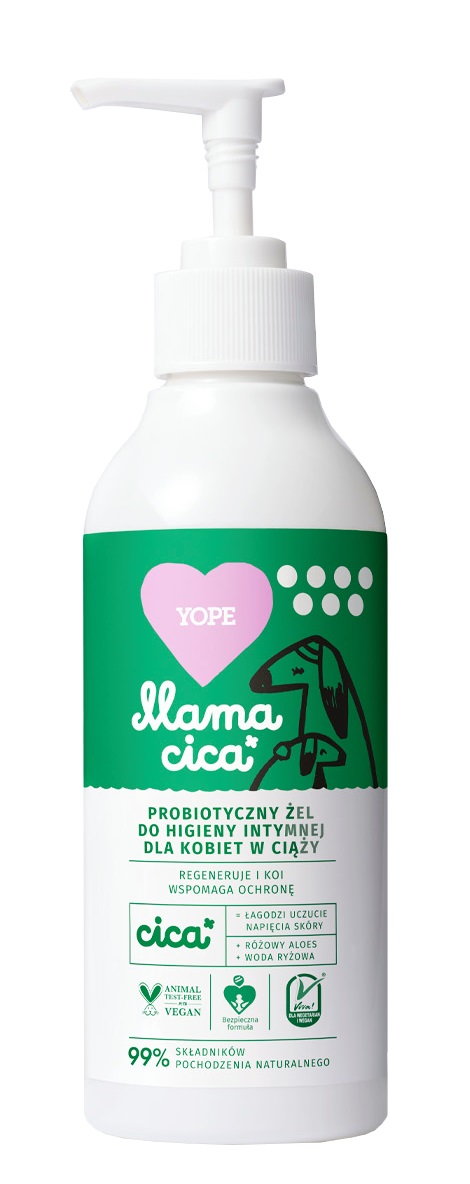 Yope Mama Cica Probiotyczny Żel do higieny intymnej dla kobiet w ciąży 300 ml