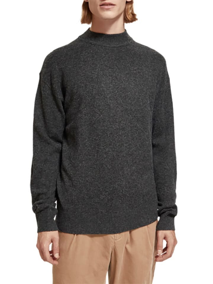 Scotch & Soda Sweter w kolorze antracytowym