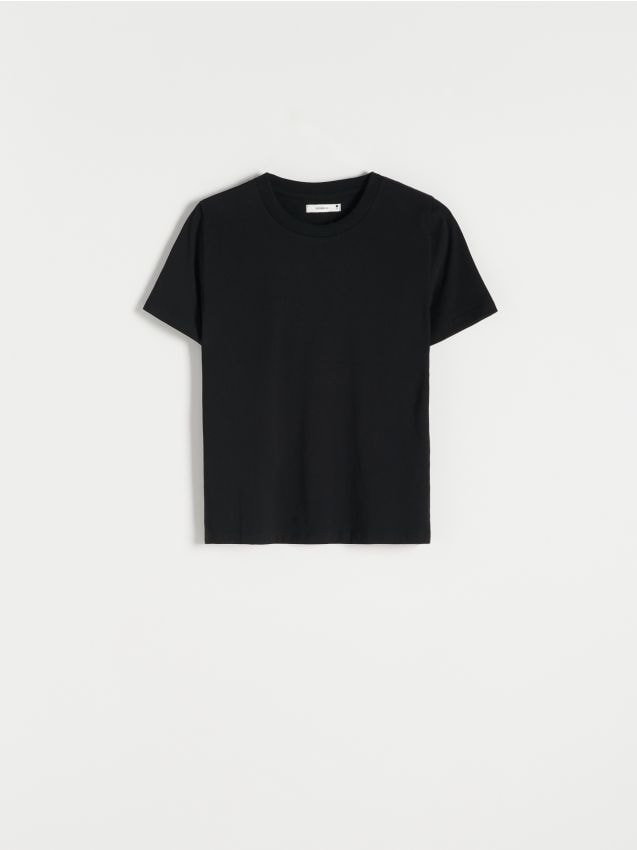 Reserved - T-shirt slim fit - czarny