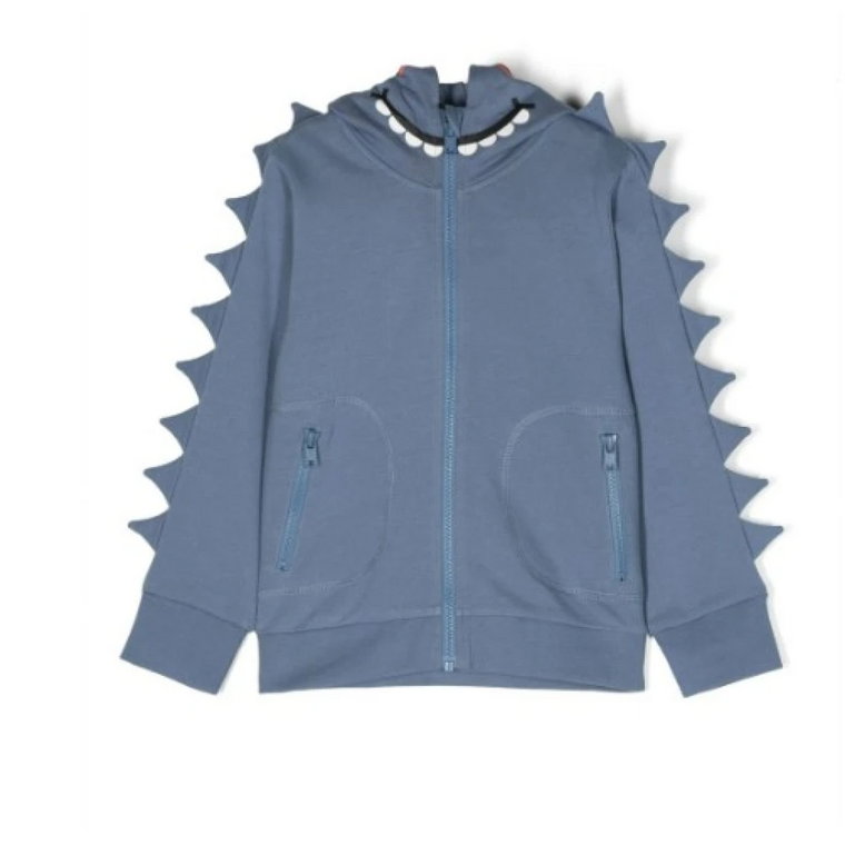 Niebieski Bawełniany Sweter dla Chłopców Stella McCartney