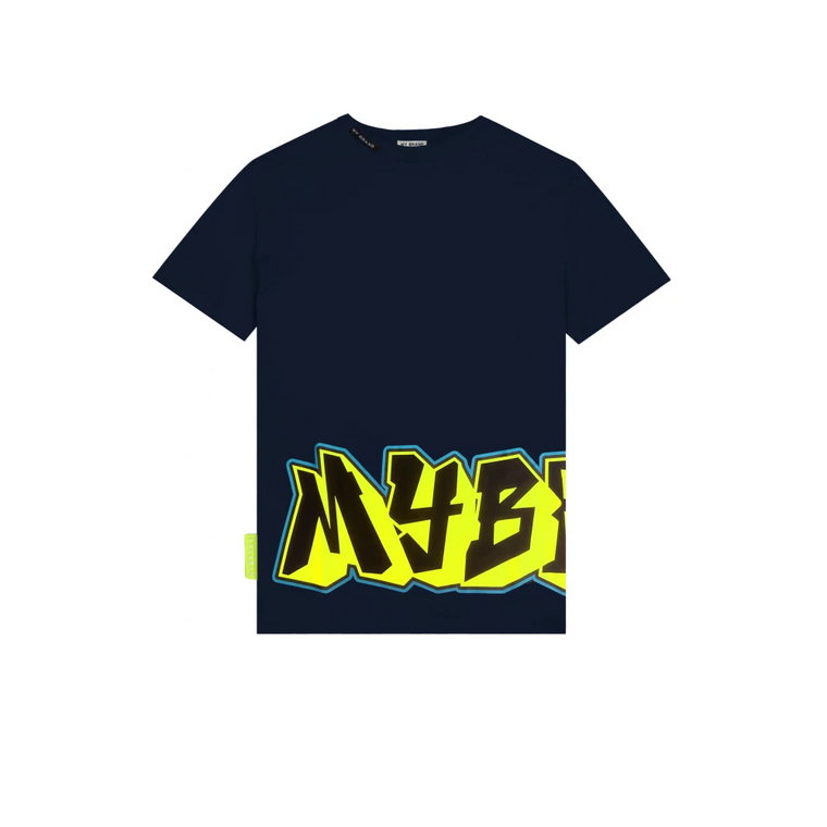 Street Art Swim Capsule T-Shirt Navy My Brand