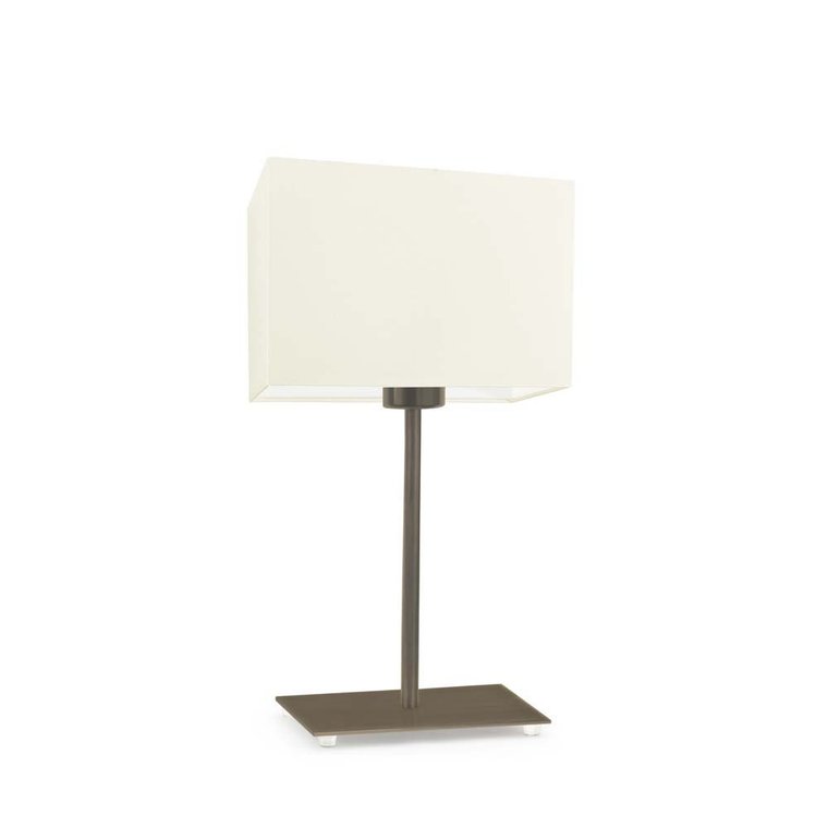 Lampka nocna LYSNE Amalfi, 60 W, E27, ecru/złota, 40x20 cm