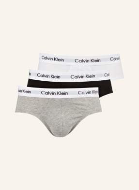 Calvin Klein Figi Cotton Stretch, 3 Szt. schwarz