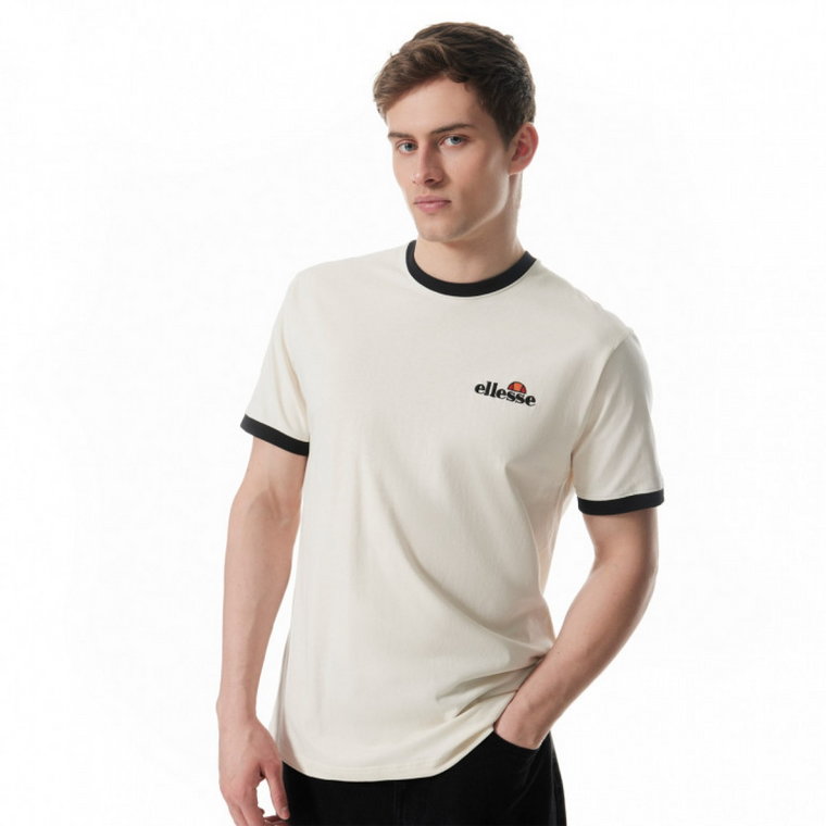 Męski t-shirt z nadrukiem Ellesse Meduno T-Shirt - beżowy